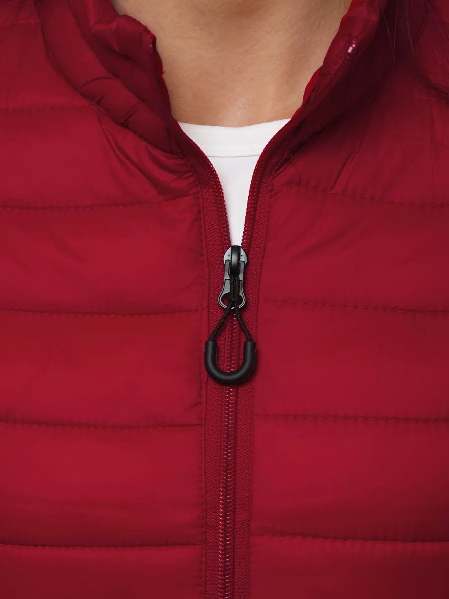 Bordo spalvos moteriška pavasarinė striukė Doli