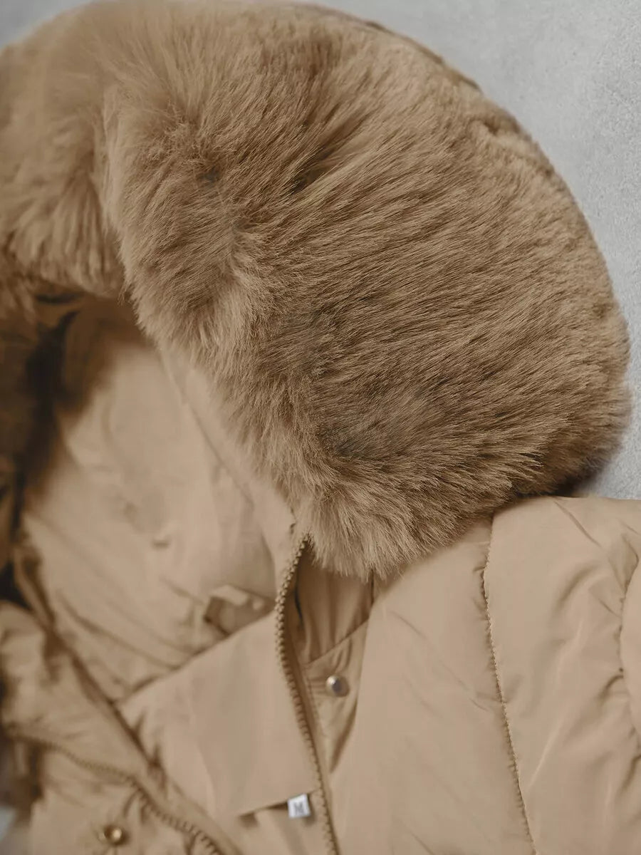 Ruda moteriška striukė Marind