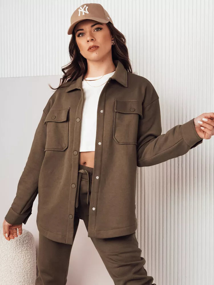 Moteriškas rudas švarkas Vilan