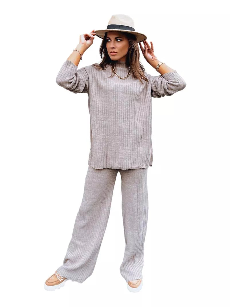 Moteriškas rudas komplektas Giny