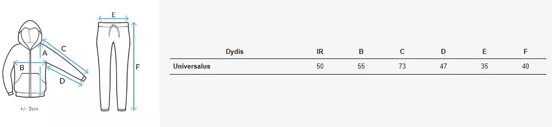 Moteriškas baltas komplektas Megin