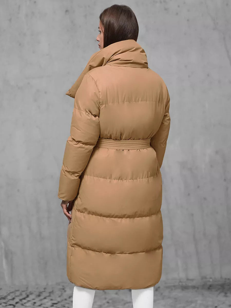 Moteriškas rudas paltas Korper