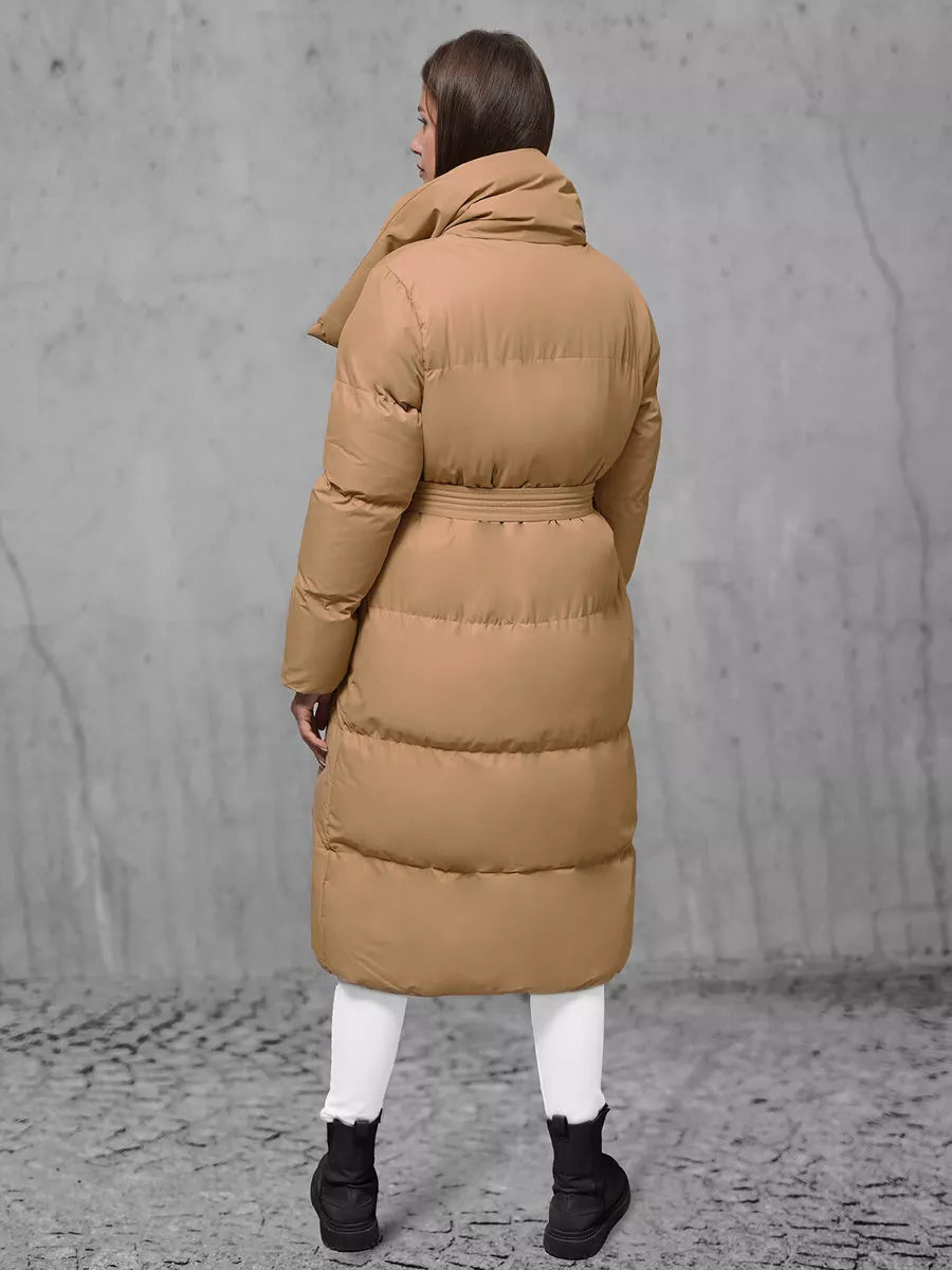 Moteriškas rudas paltas Korper