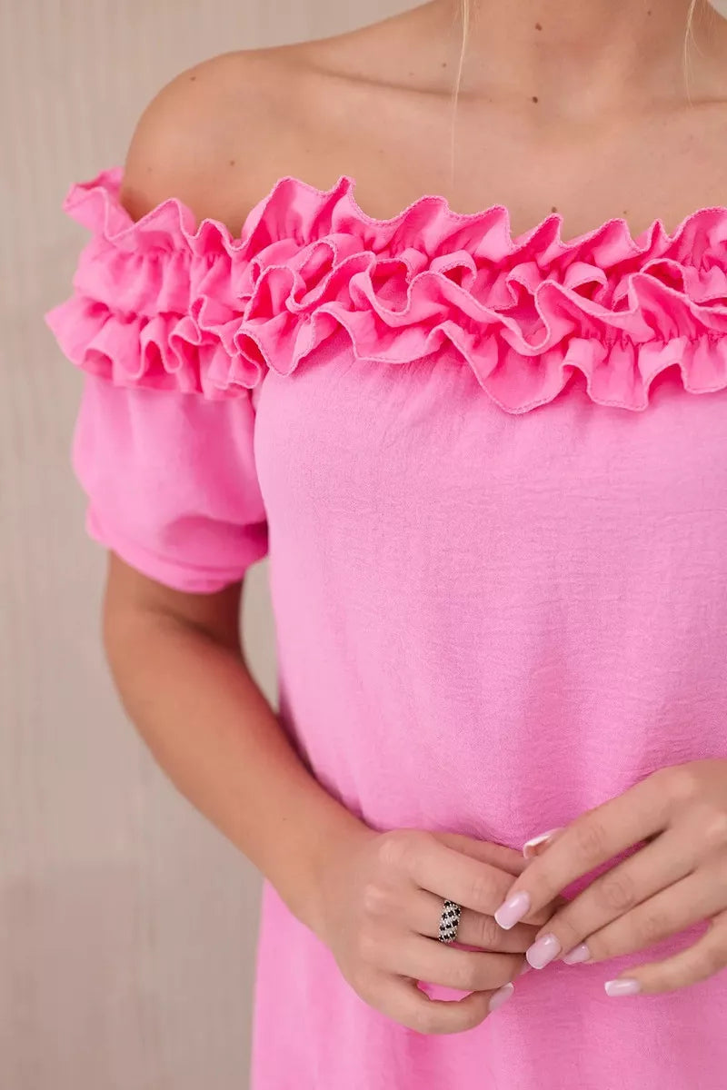 Moteriška šviesiai rožinė palaidinė Lorena