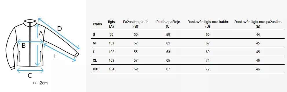 Moteriška juoda striukė Fausta