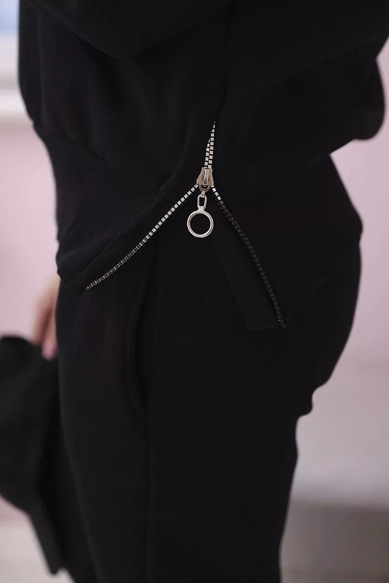 Moteriškas juodas komplektas First