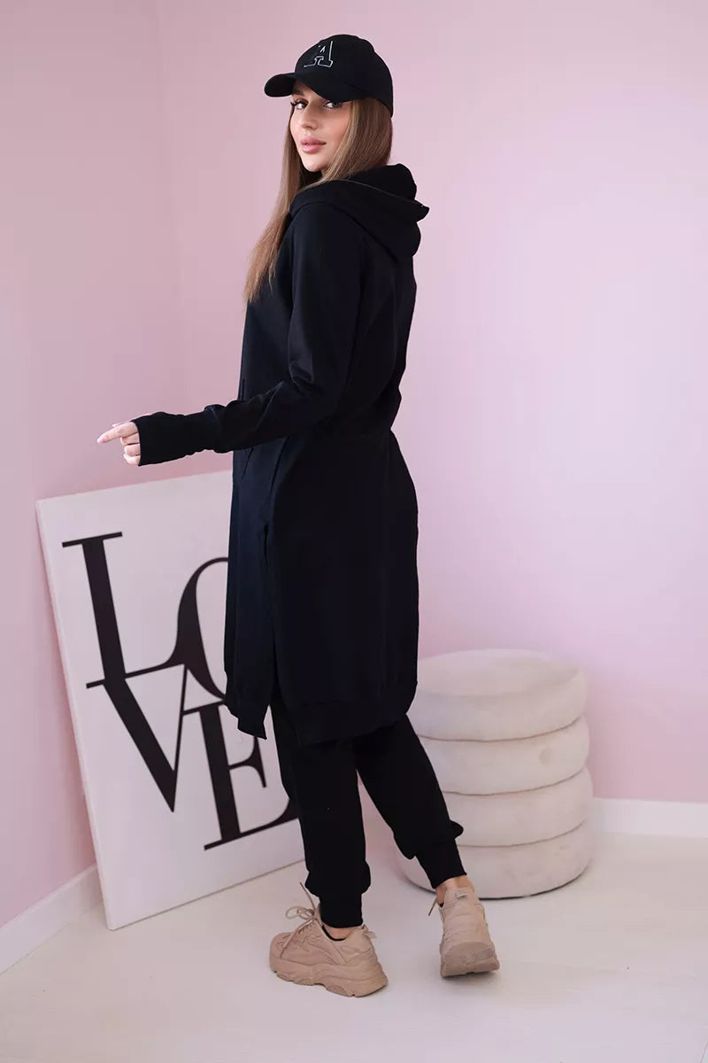 Moteriškas  juodas komplektas Donni