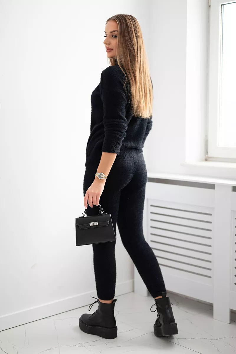 Moteriškas juodas komplektas Minky