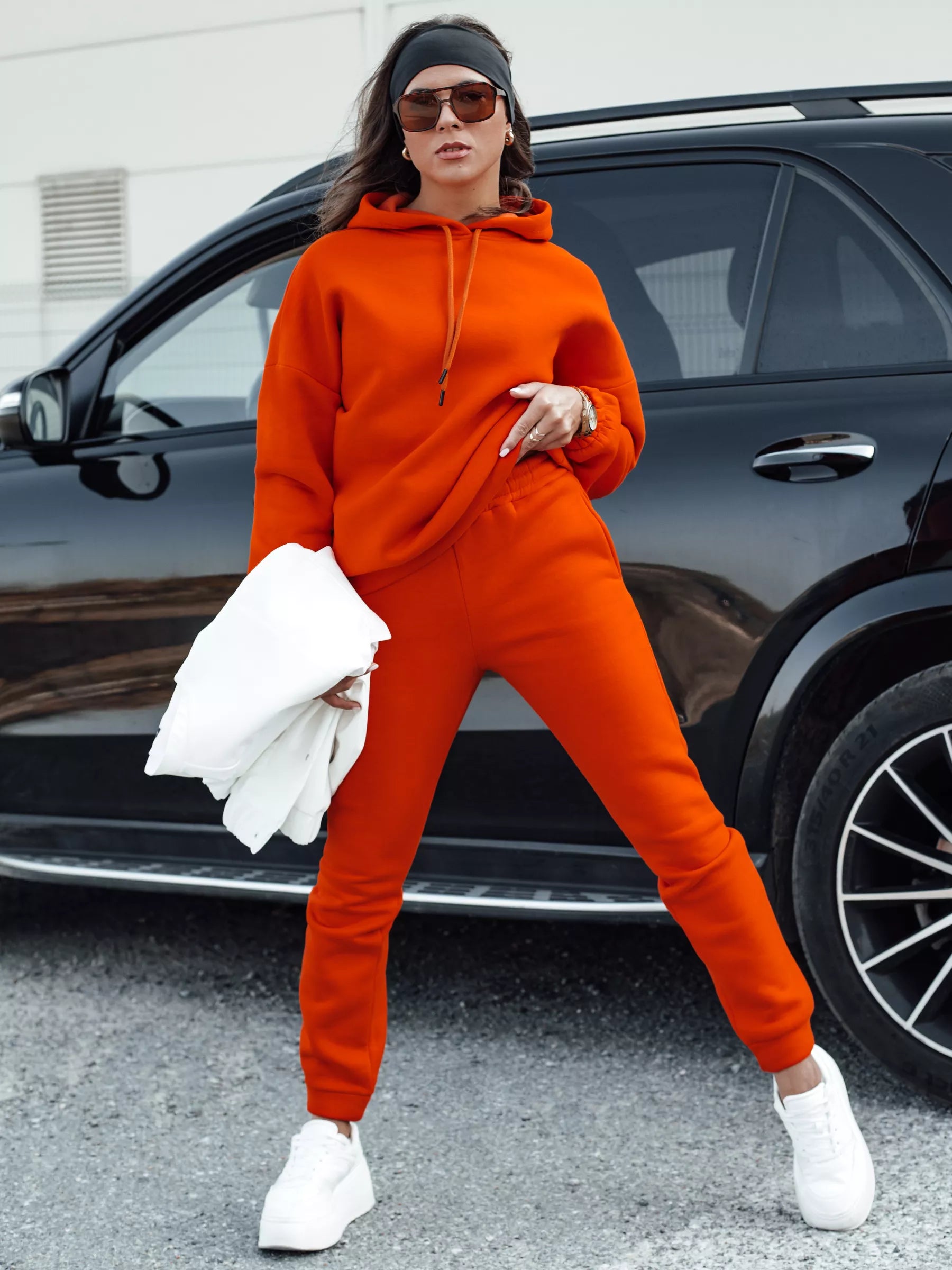Moteriškas oranžinis komplektas Ksenia