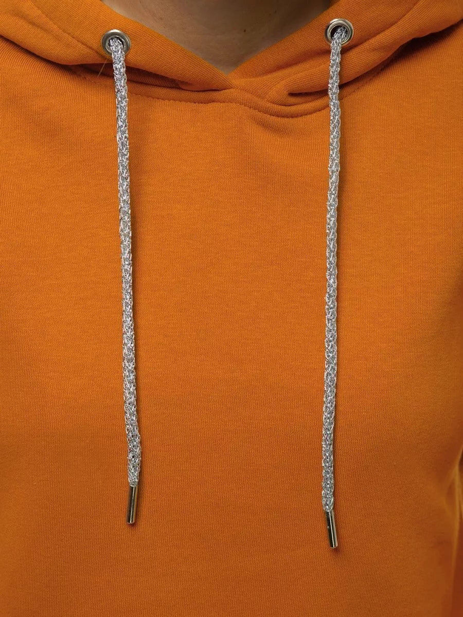 Oranžinis moteriškas džemperis Rema