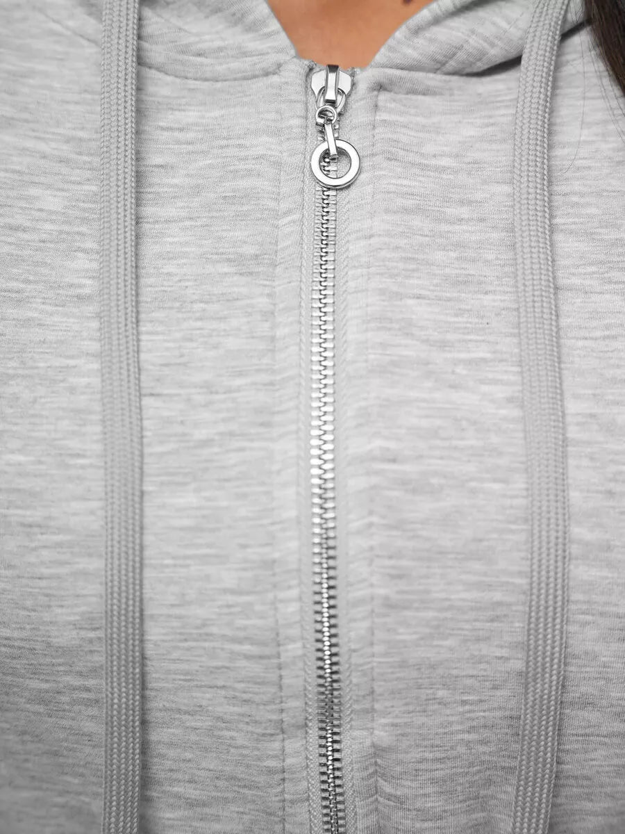 Moteriškas pilkas laisvalaikio komplektas Tiny