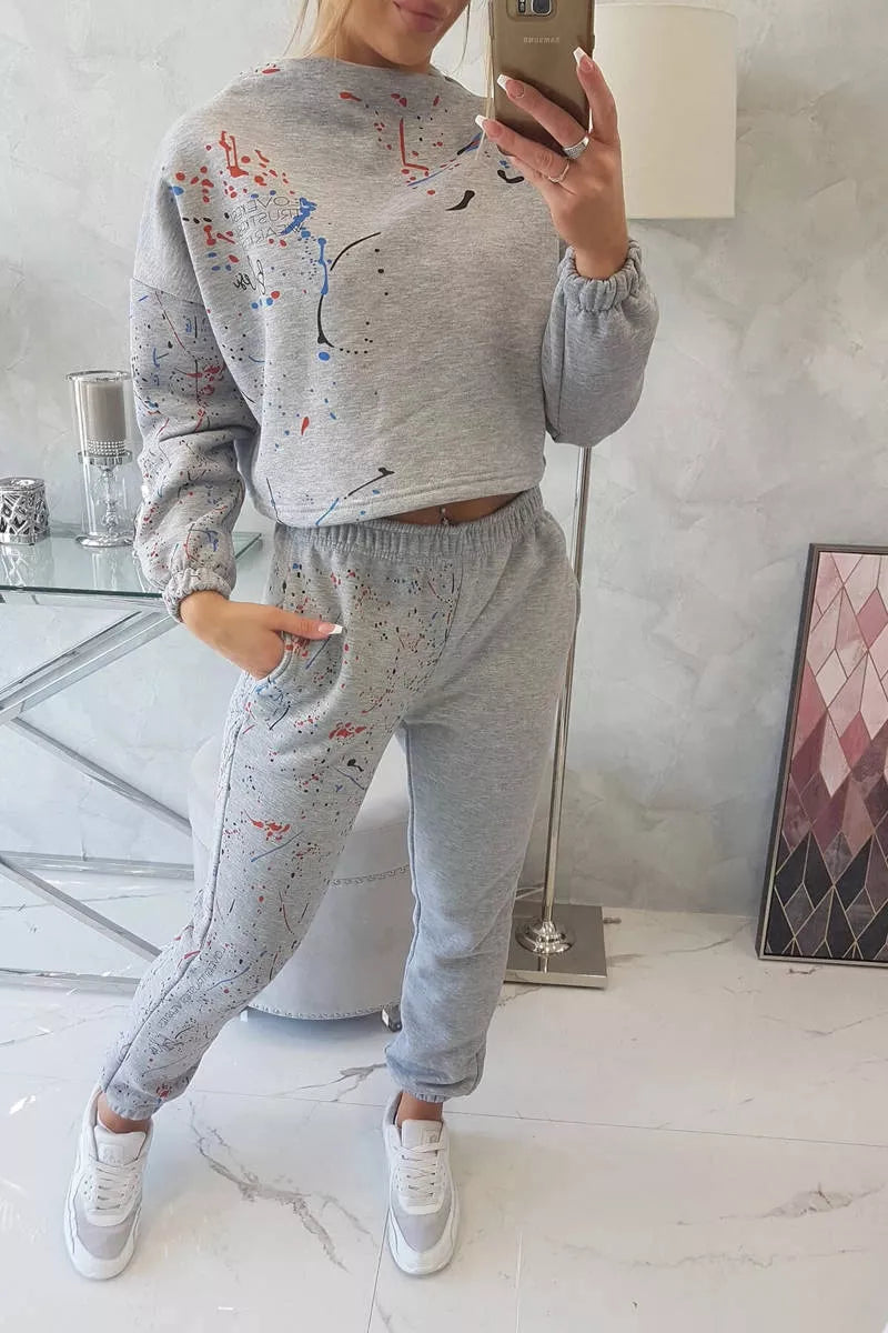 Moteriškas pilkas komplektas Splash