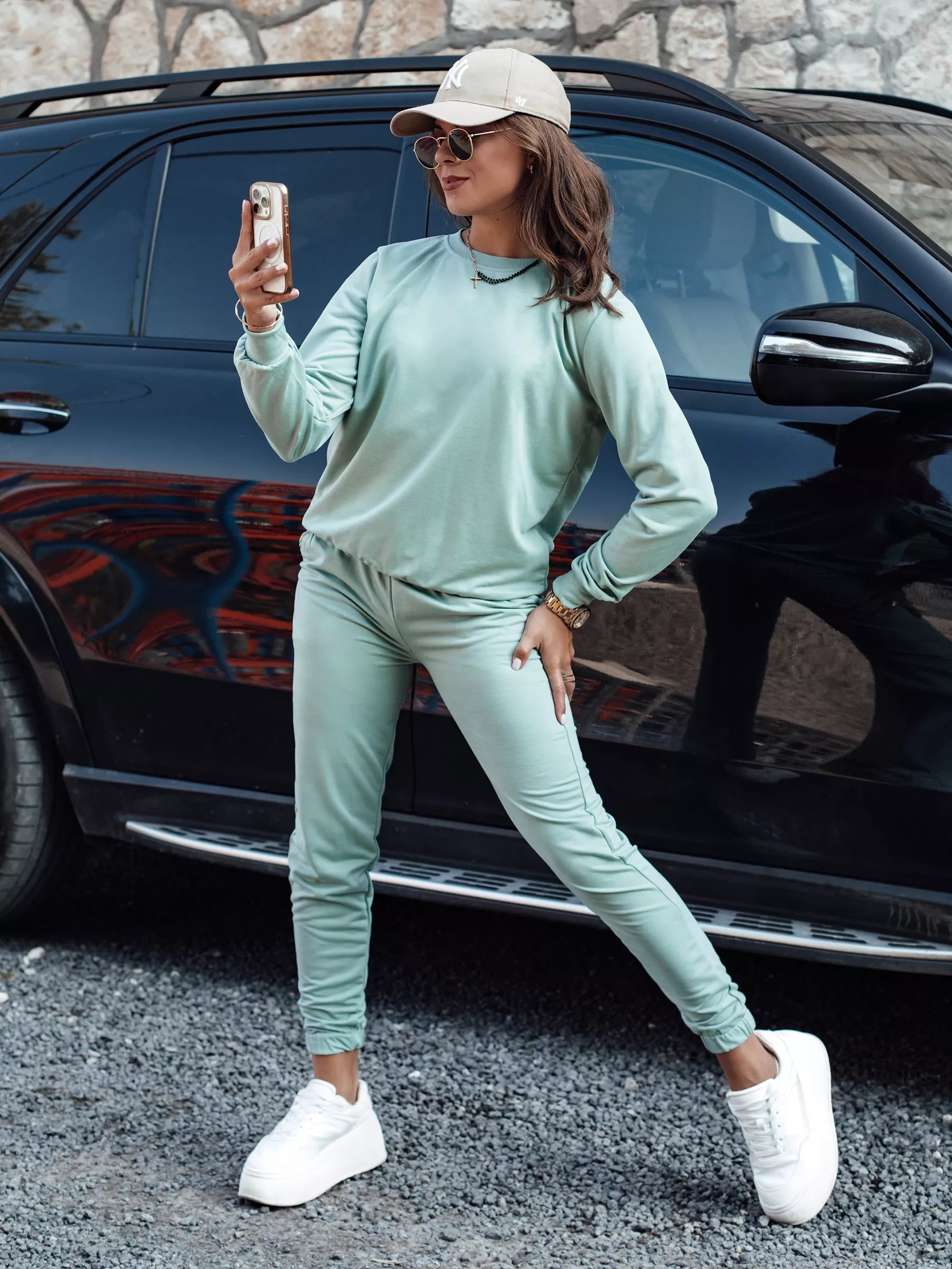 Moteriškas mėtinis komplektas Milin