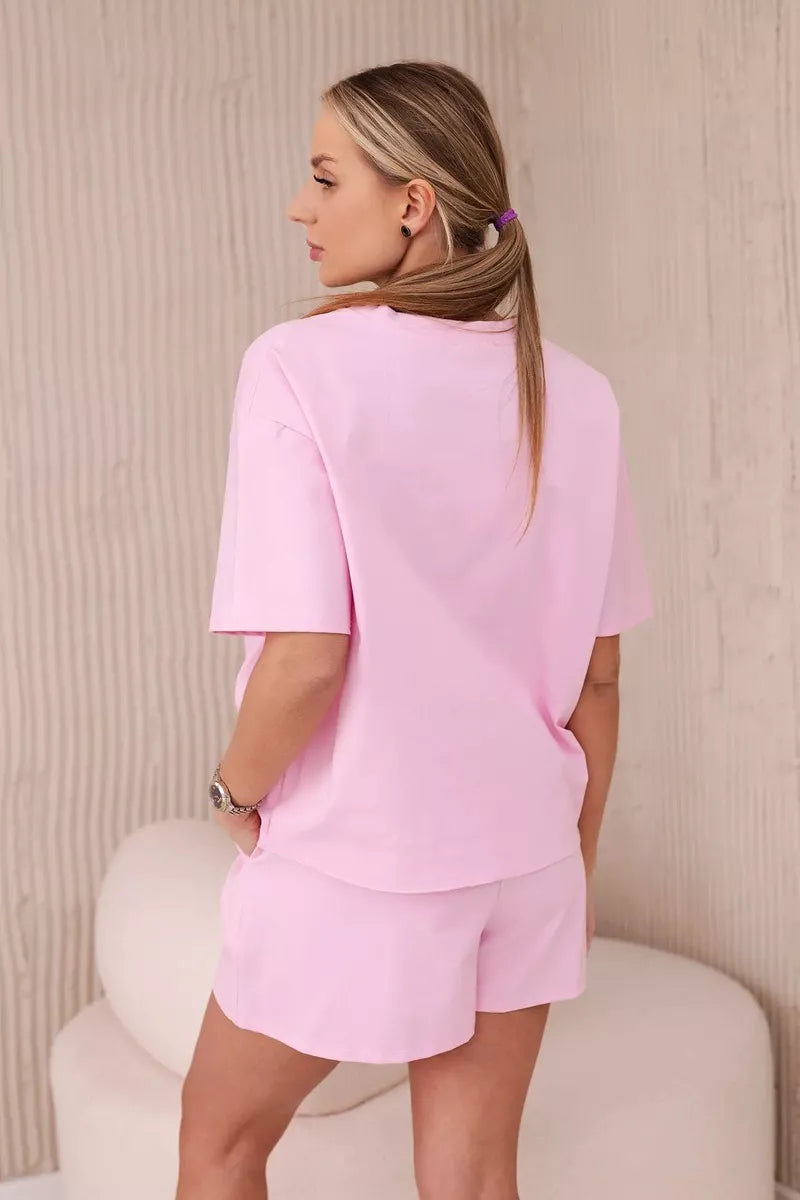 Moteriškas rožinis komplektas Nilet