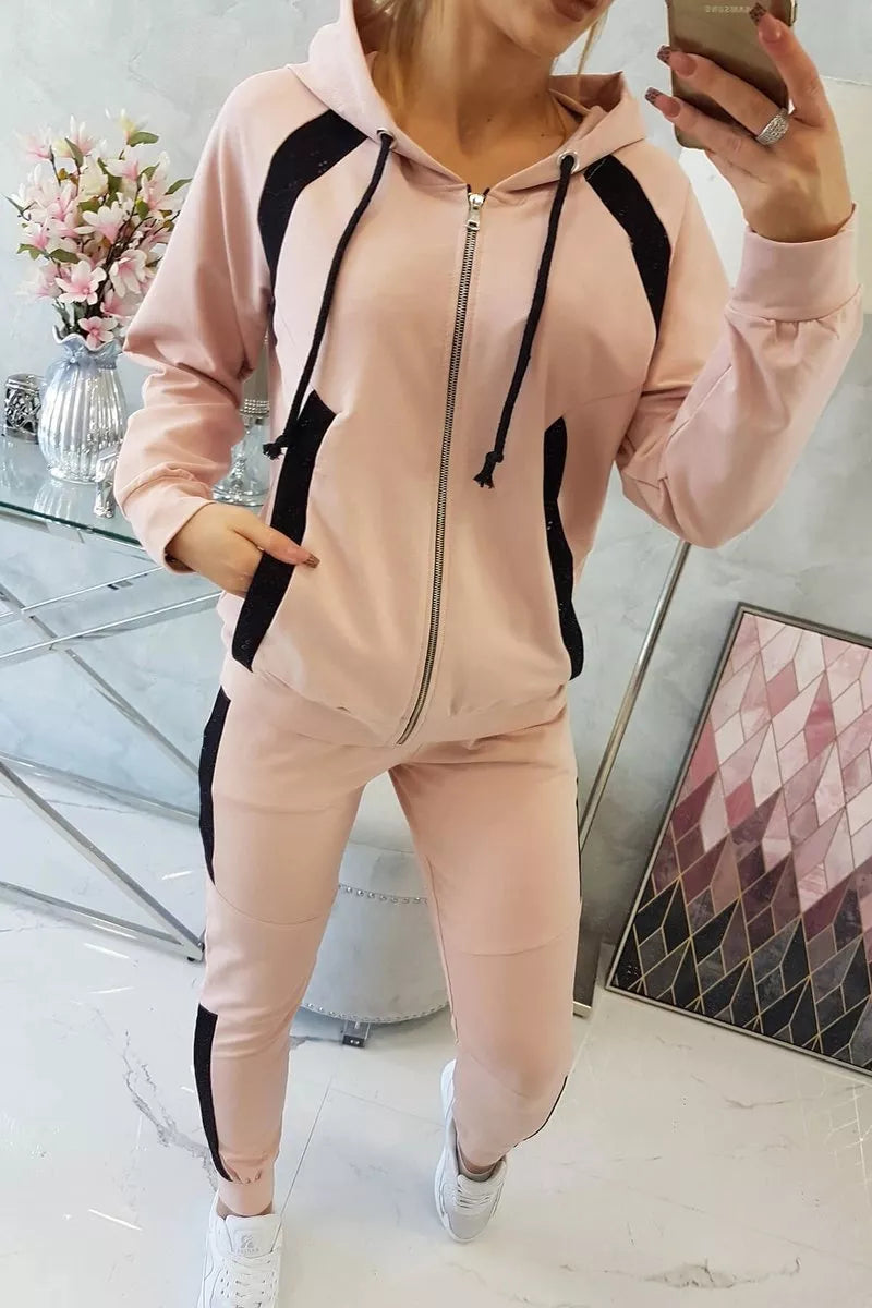 Moteriškas rausvas komplektas Twise