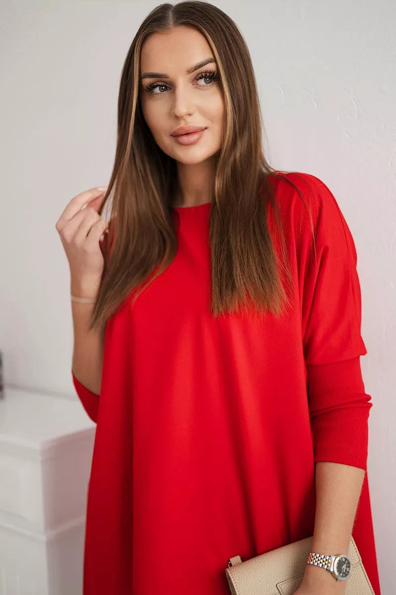 Moteriška raudona palaidinė Rosit