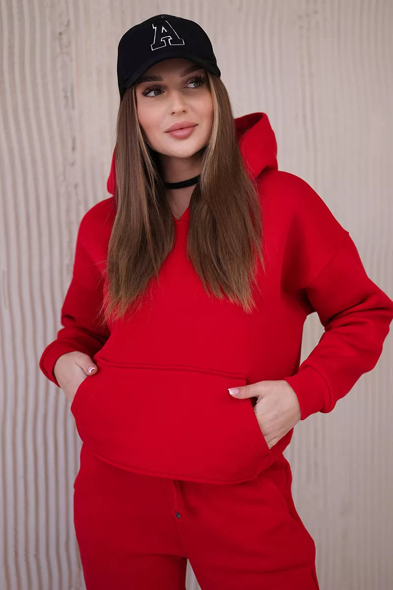 Moteriškas raudonas komplektas Soni