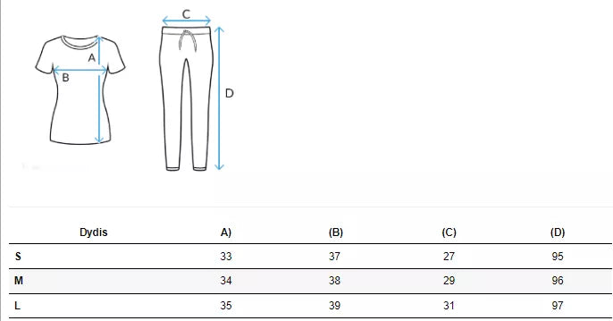 Moteriškas sportinis komplektas Cool