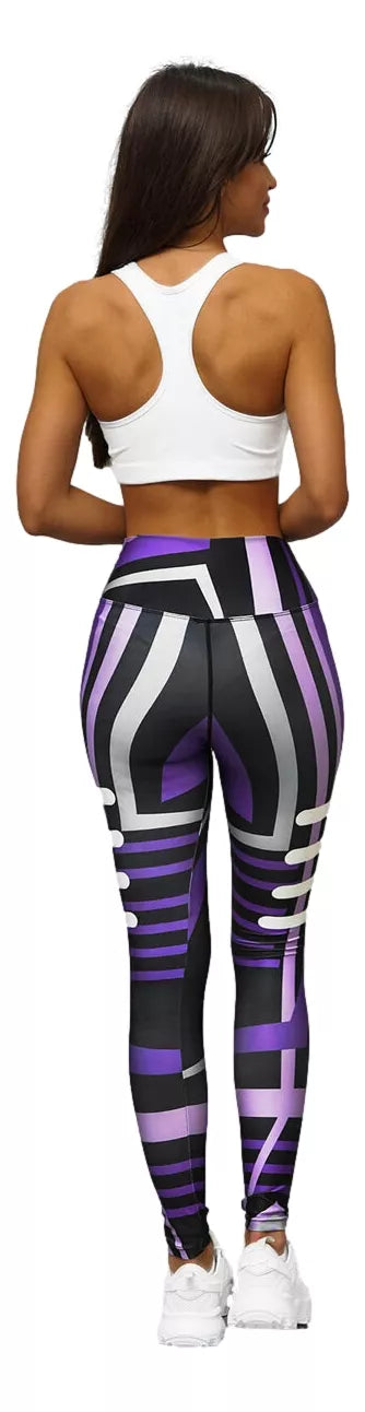 Moteriškos violetinės spalvos kelnės Dijora