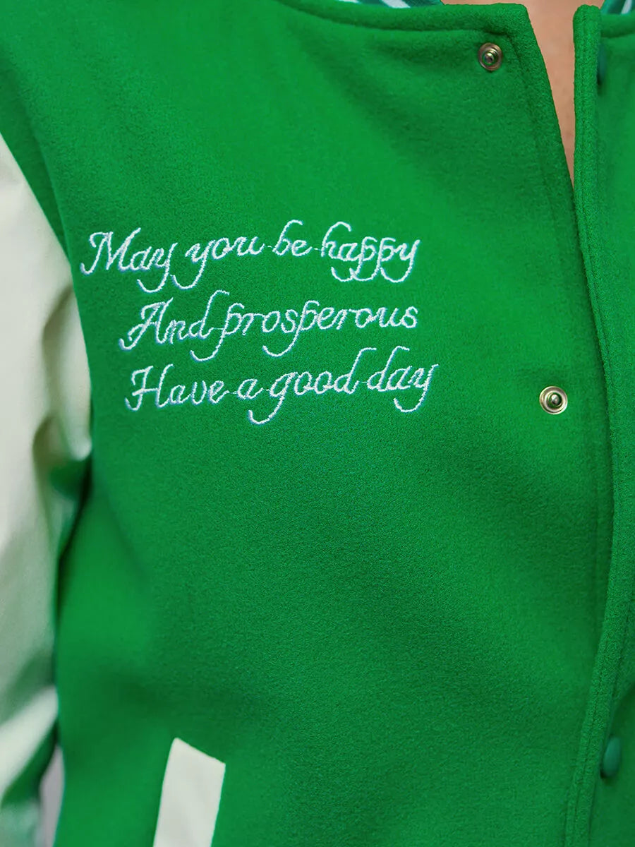 Moteriška žalios spalvos striukė Heral