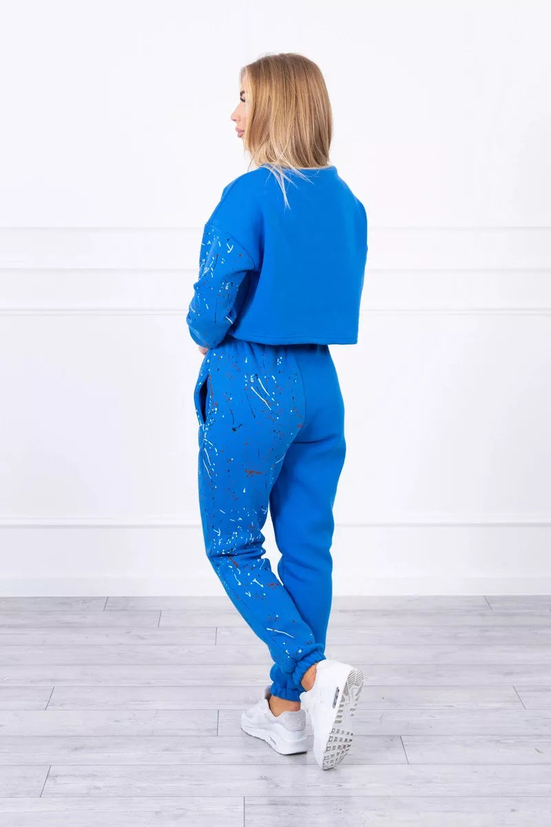 Moteriškas mėlynas komplektas Splash