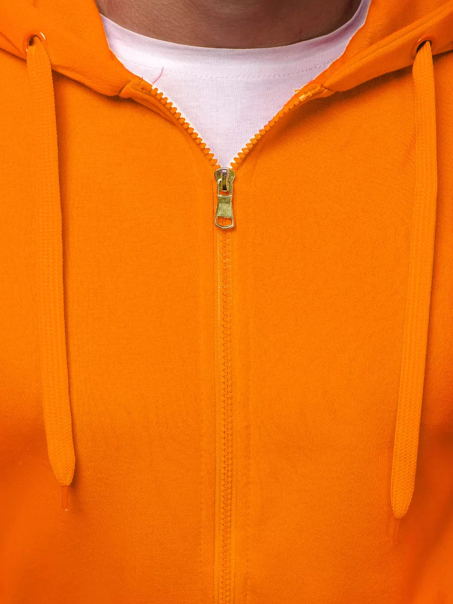 Ryškiai oranžinės spalvos džemperis Lore