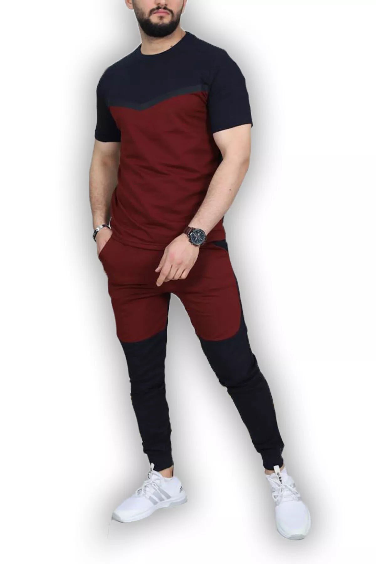 Sportinis komplektas bordo Karter