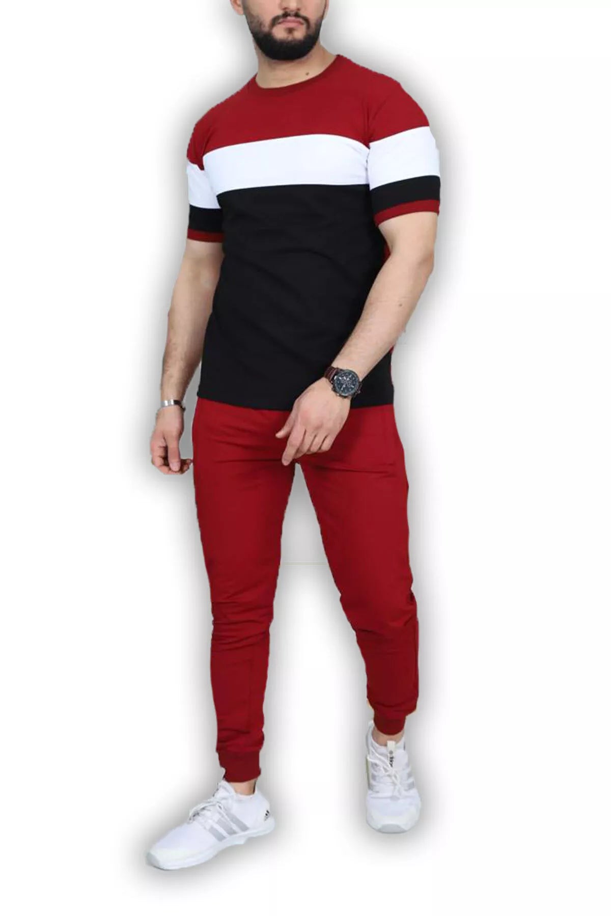 Sportinis komplektas juoda - raudona Rader