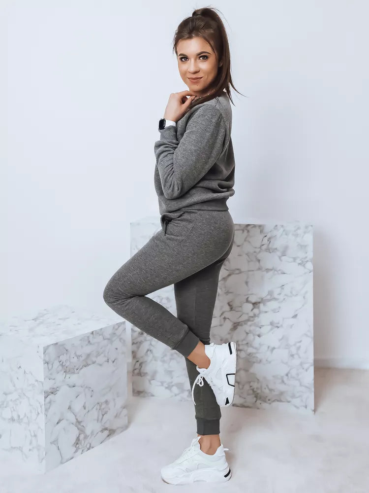 Tamsiai pilkas moteriškas komplektas Etel