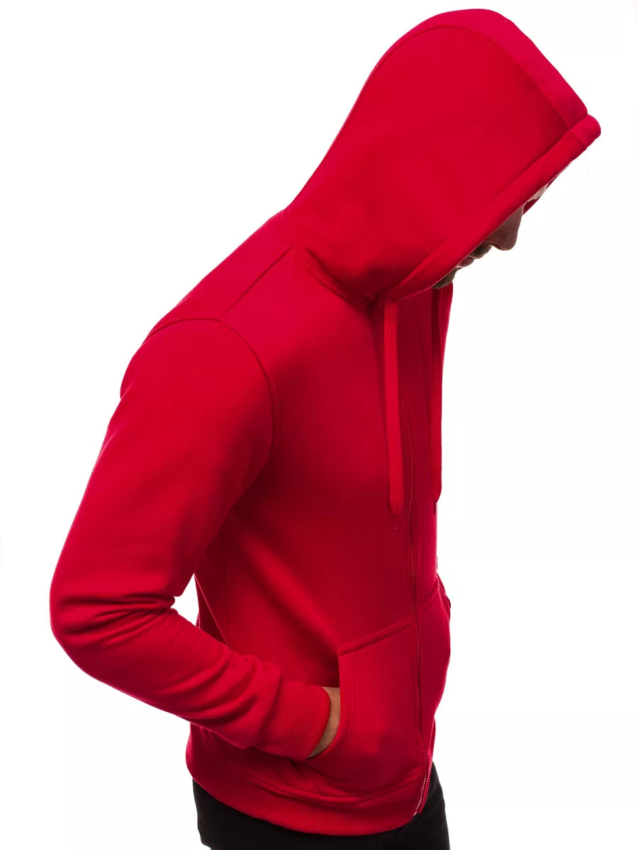 Tamsiai raudonos spalvos džemperis Lore