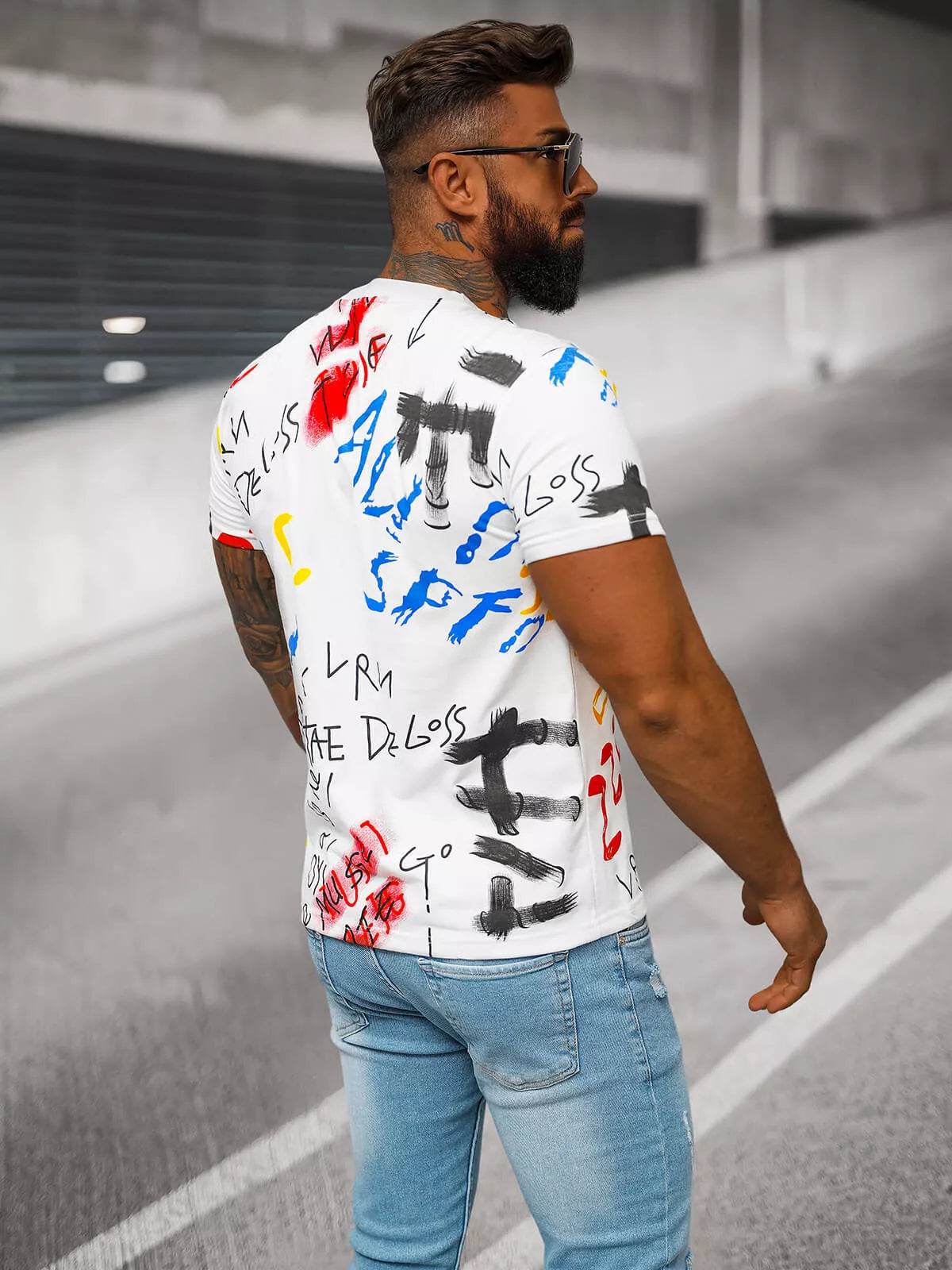 Vyriški marškinėliai su spauda Goss