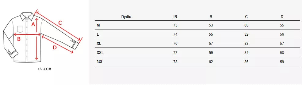 Vyriški rožinės spalvos marškiniai Zolo