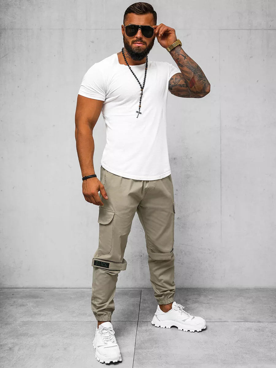 Vyriški rusvi jogeriai Adre