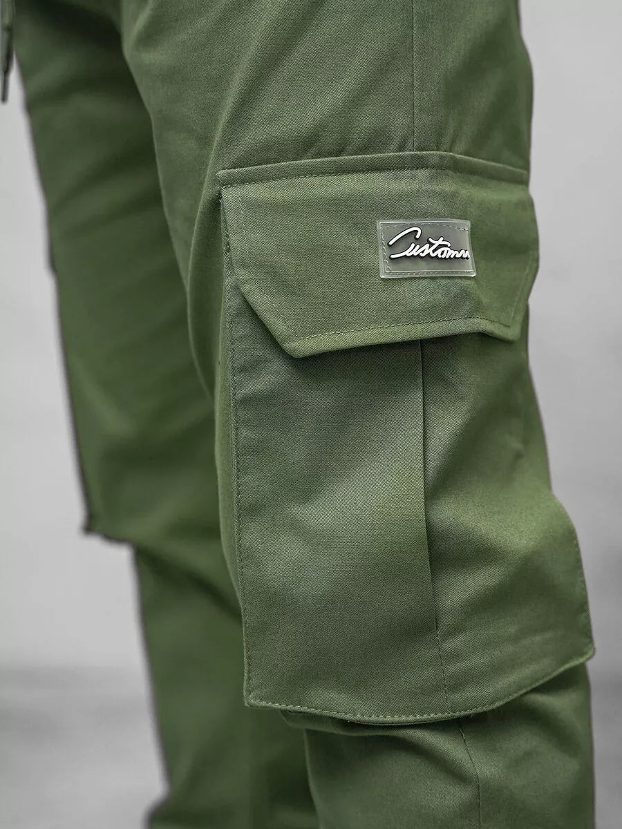 Vyriški chaki spalvos jogeriai Dump