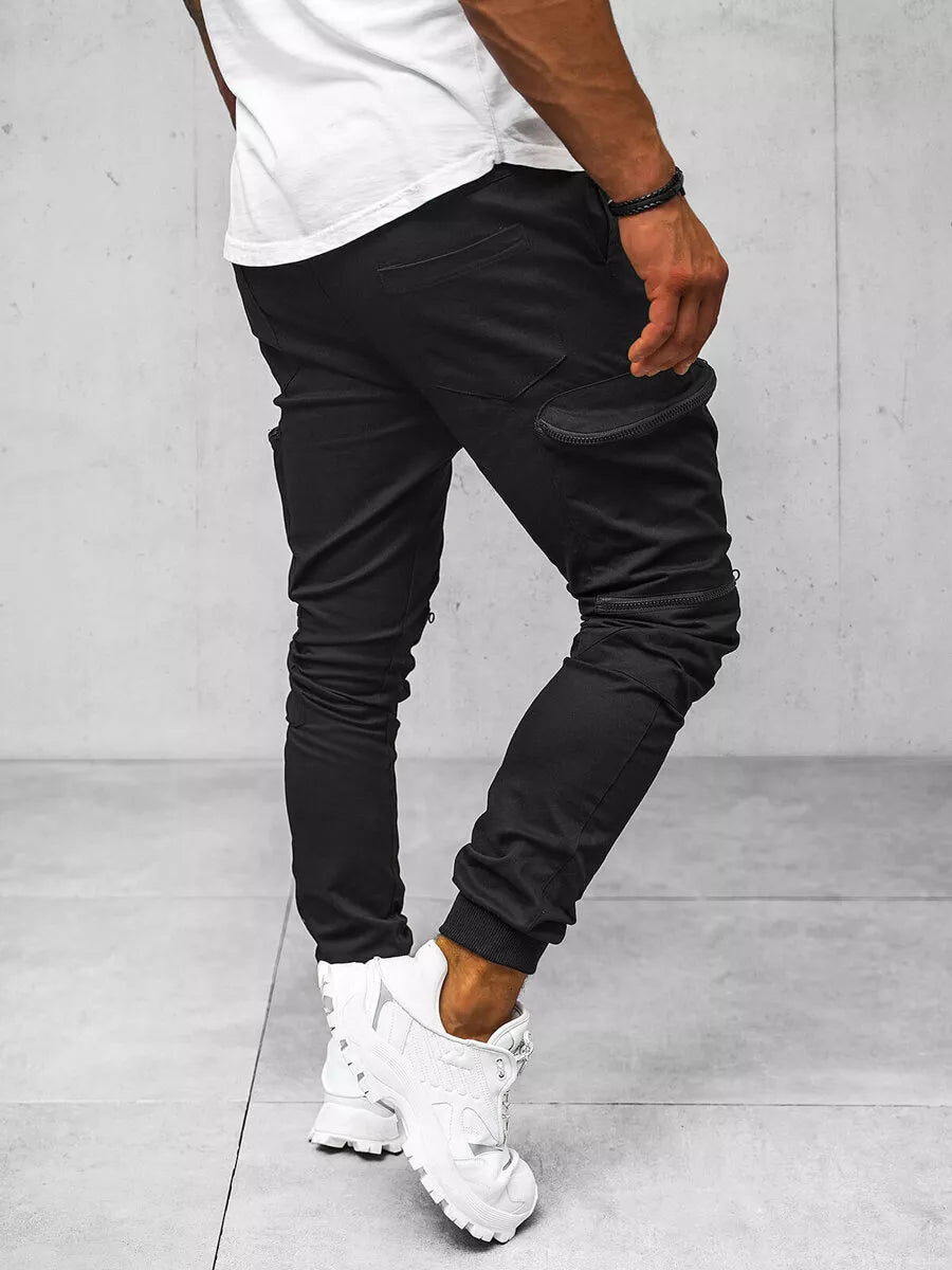 Vyriškos juodos spalvos kelnės Igorin