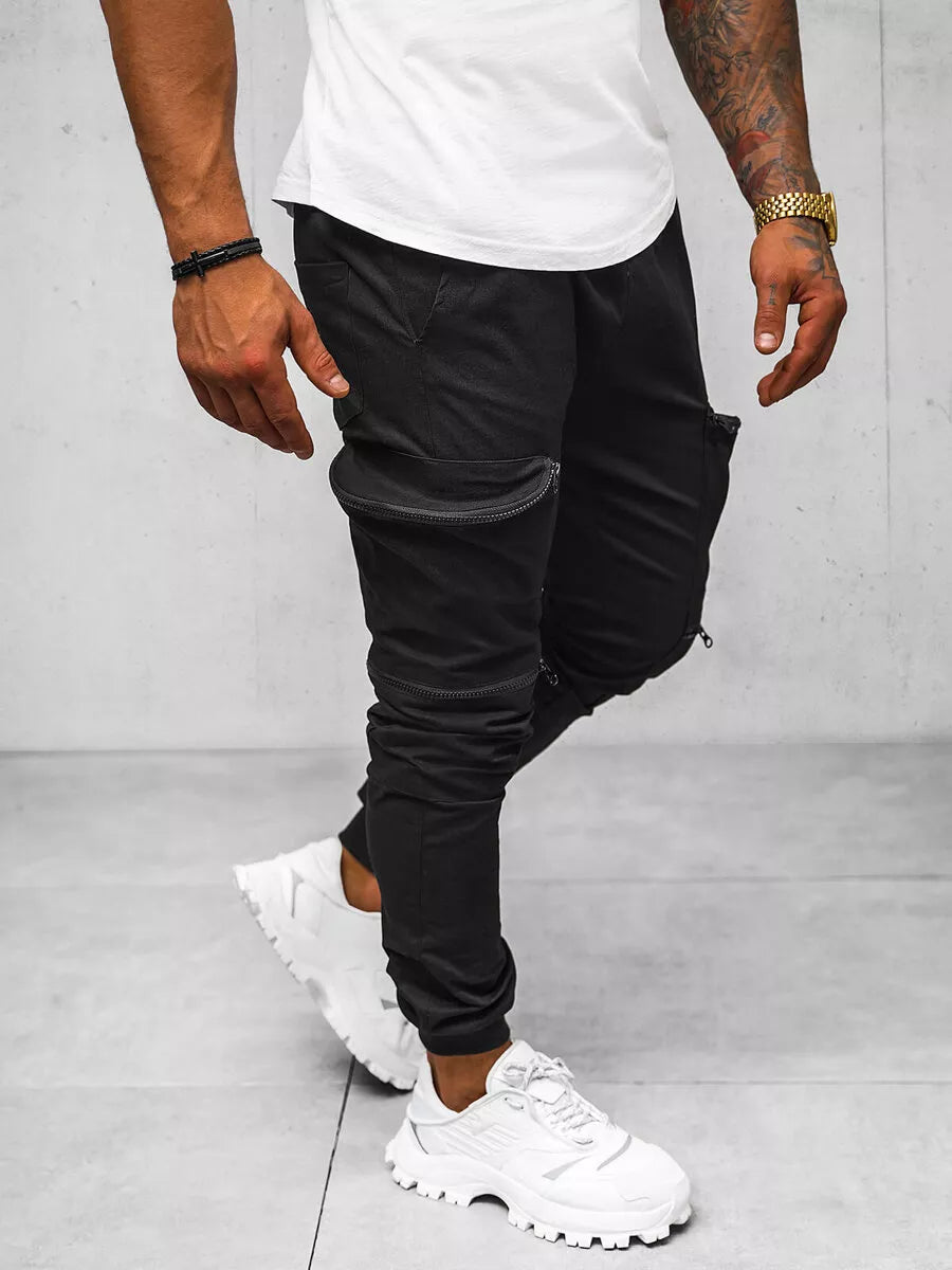 Vyriškos juodos spalvos kelnės Igorin