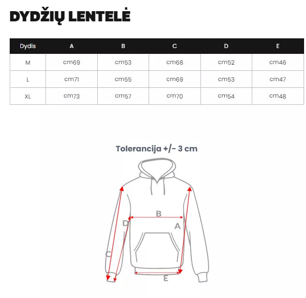 Vyriškas juodas megztinis Gangster