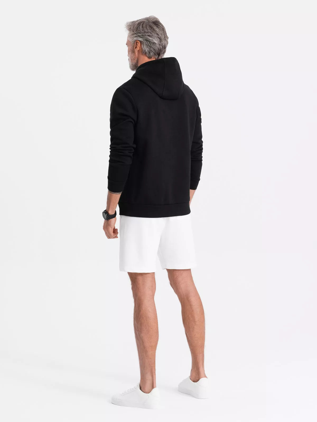 Juodas vyriškas džemperis Runo