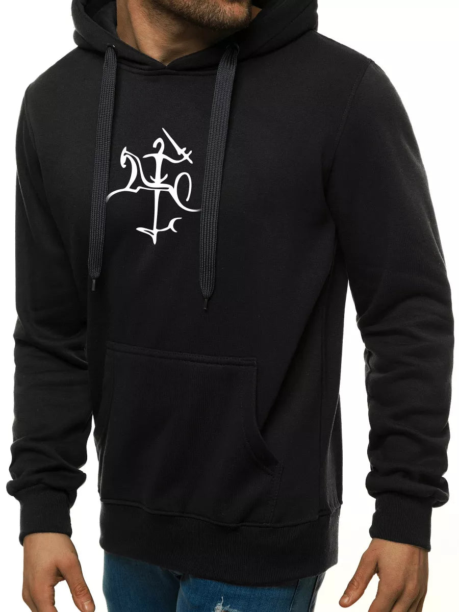 Vyriškas juodas džemperis Stilistika