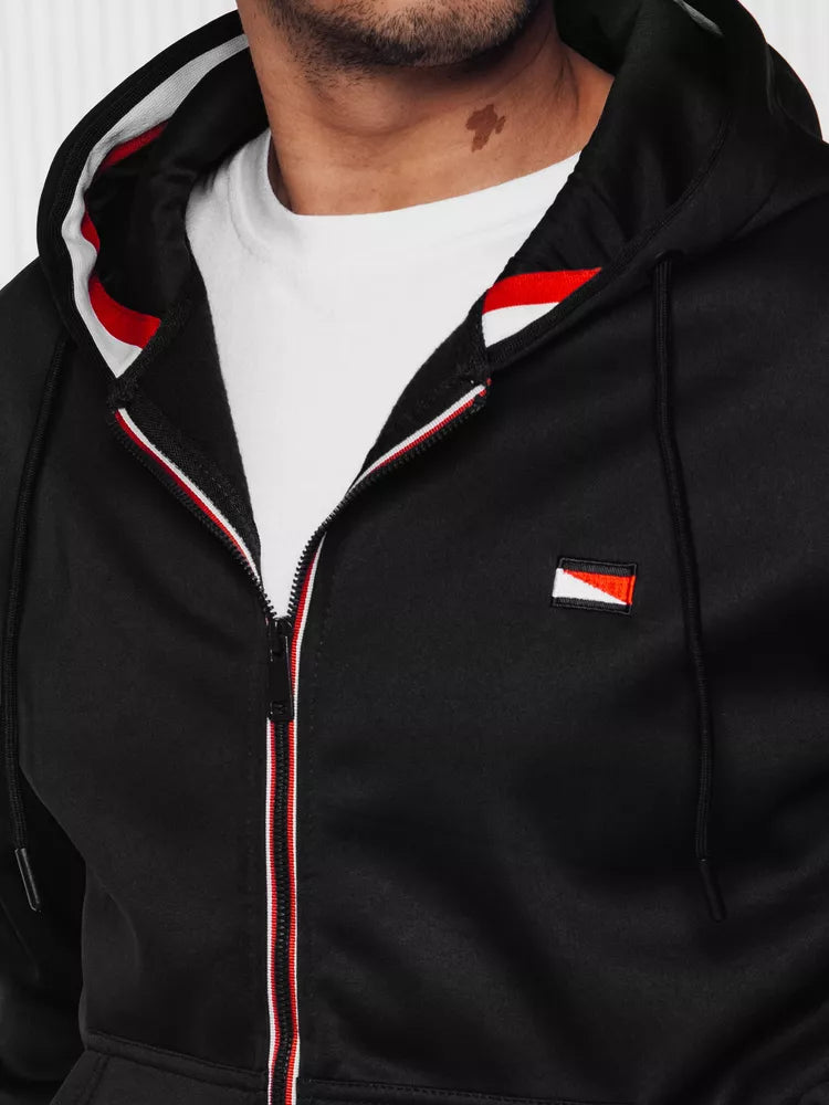 Juodas vyriškas džemperis Ulod