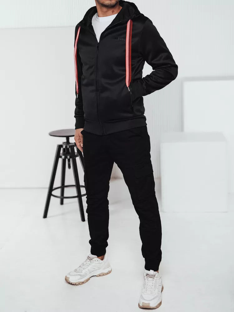 Juodas vyriškas džemperis Ulod