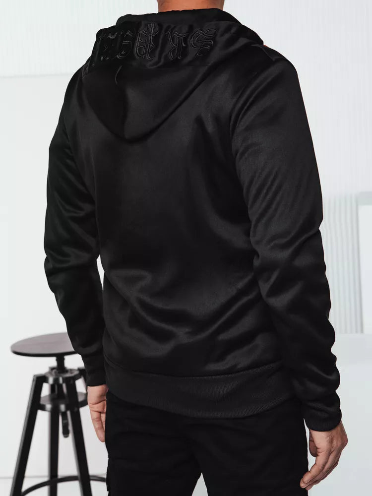 Juodas vyriškas džemperis Ulod