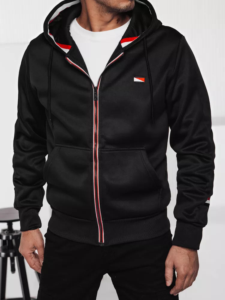 Juodas vyriškas džemperis Ulod