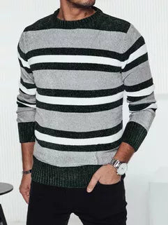 Vyriškas pilkas megztinis Entoni