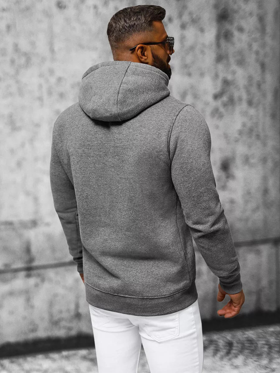 Vyriškas pilkas džemperis Luke