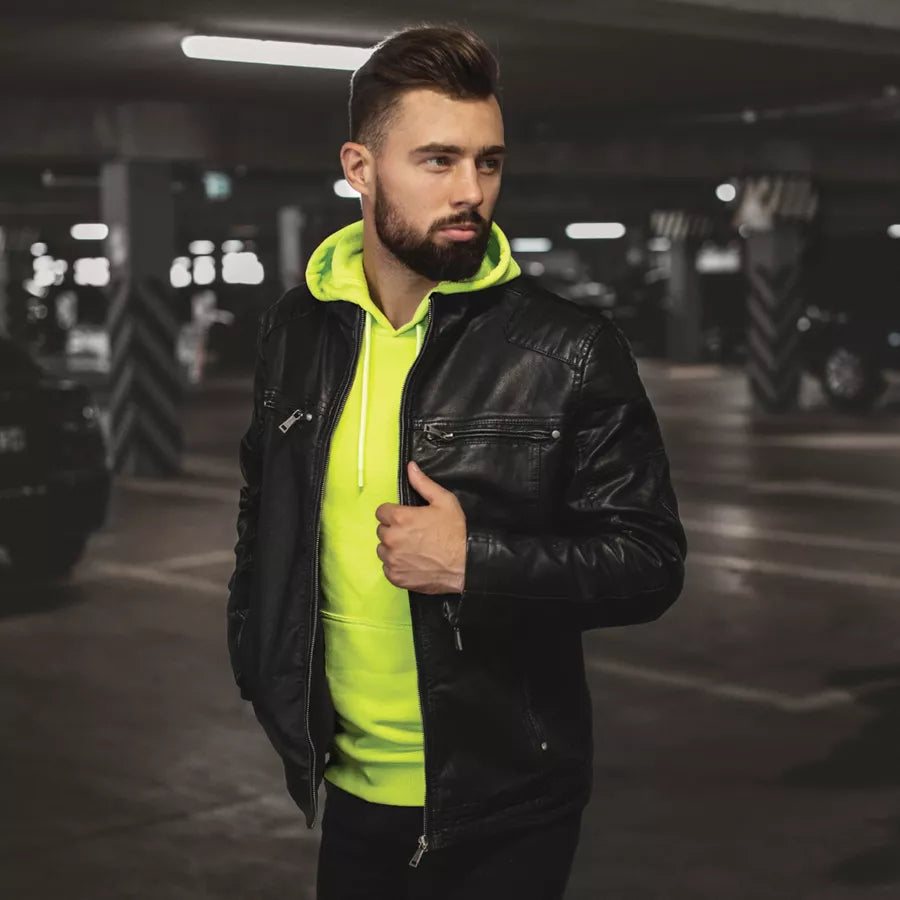 Vyrišks ryškus džemperis Zubol