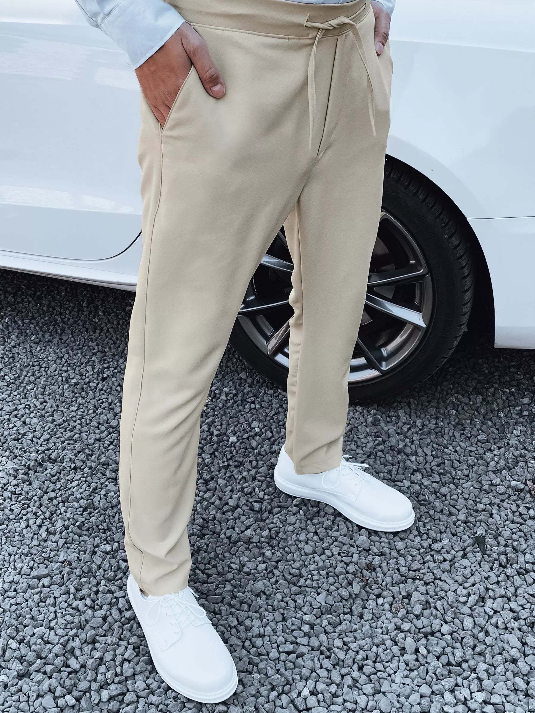 Vyriškos rusvos kelnės Noki