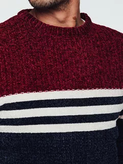 Vyriškas tamsiai mėlynas megztinis Tonum