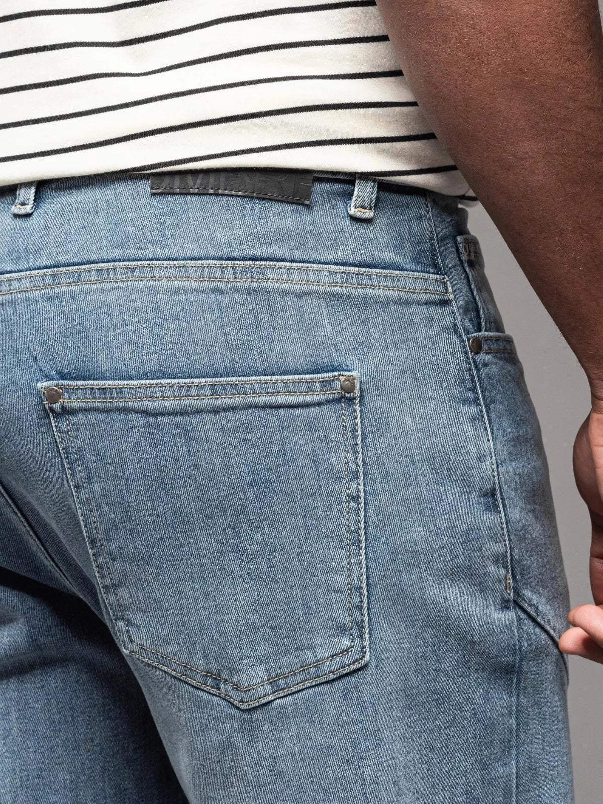 Vyriški mėlyni džinsai Carl