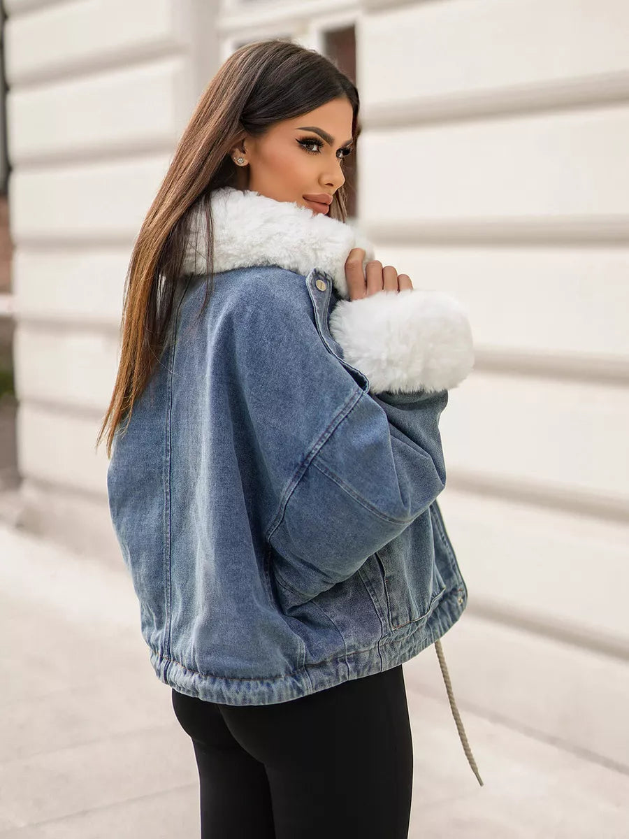 Mėlyna džinsinė striukė Alice